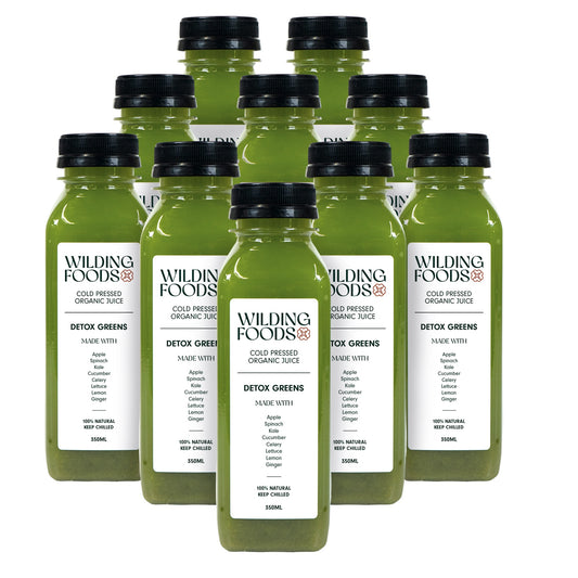 Detox Greens Cold Pressed Juice - 10 pack