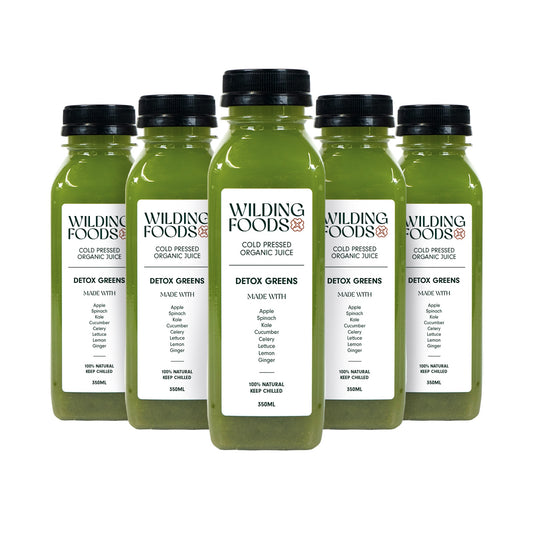 Detox Greens Cold Pressed Juice - 5 pack