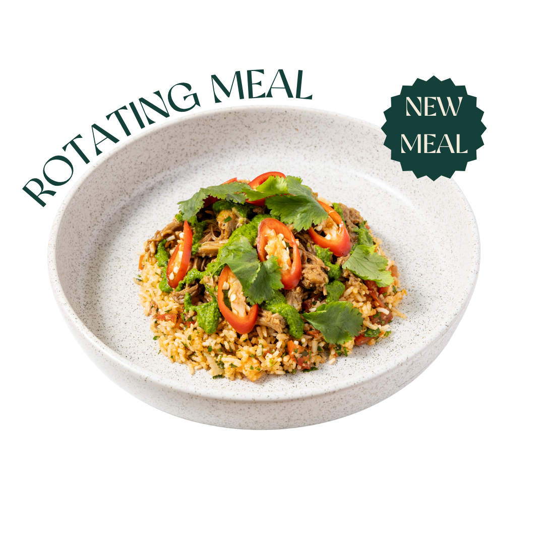 Chipotle Pulled Pork with Arroz Rojo (Rotating Meal)