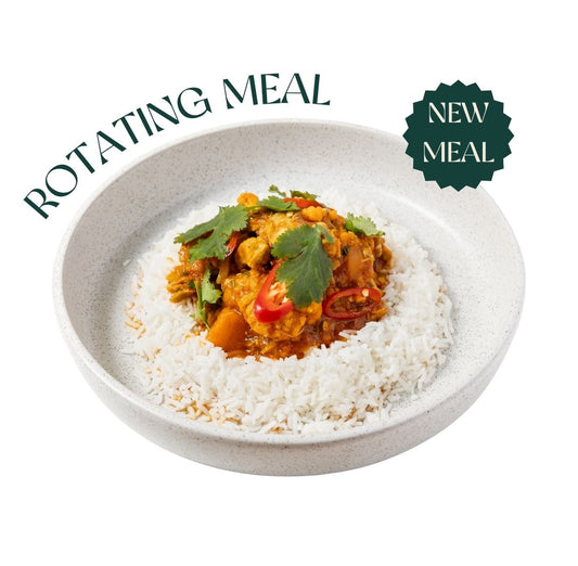 Chicken Madras Curry with Jasmine Rice (Rotating Meal)